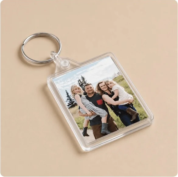 Lush Lobster Custom Photo Keyring