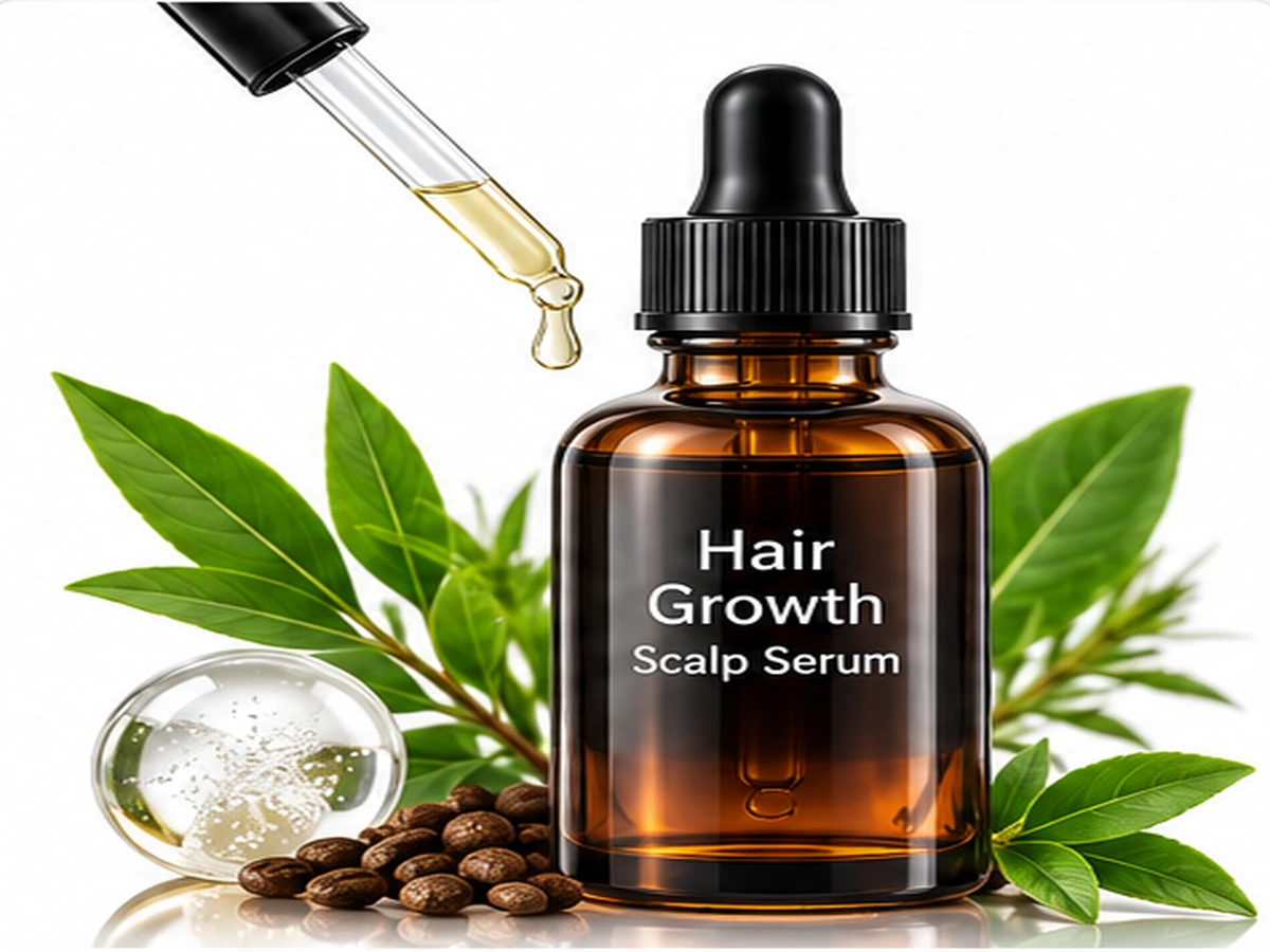 Redensyl and peptide hair-density scalp serum