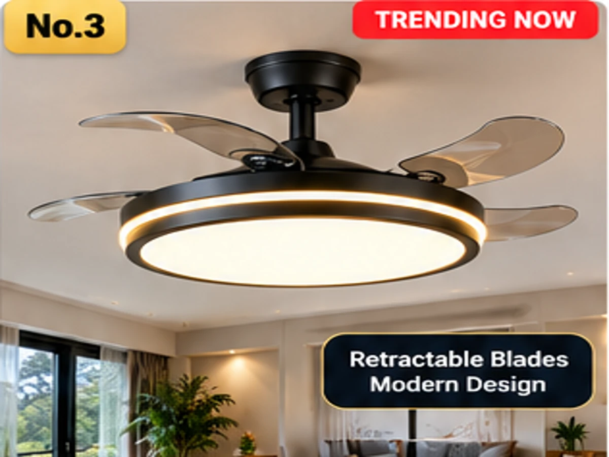 Ceiling Fans With Retractable Blades