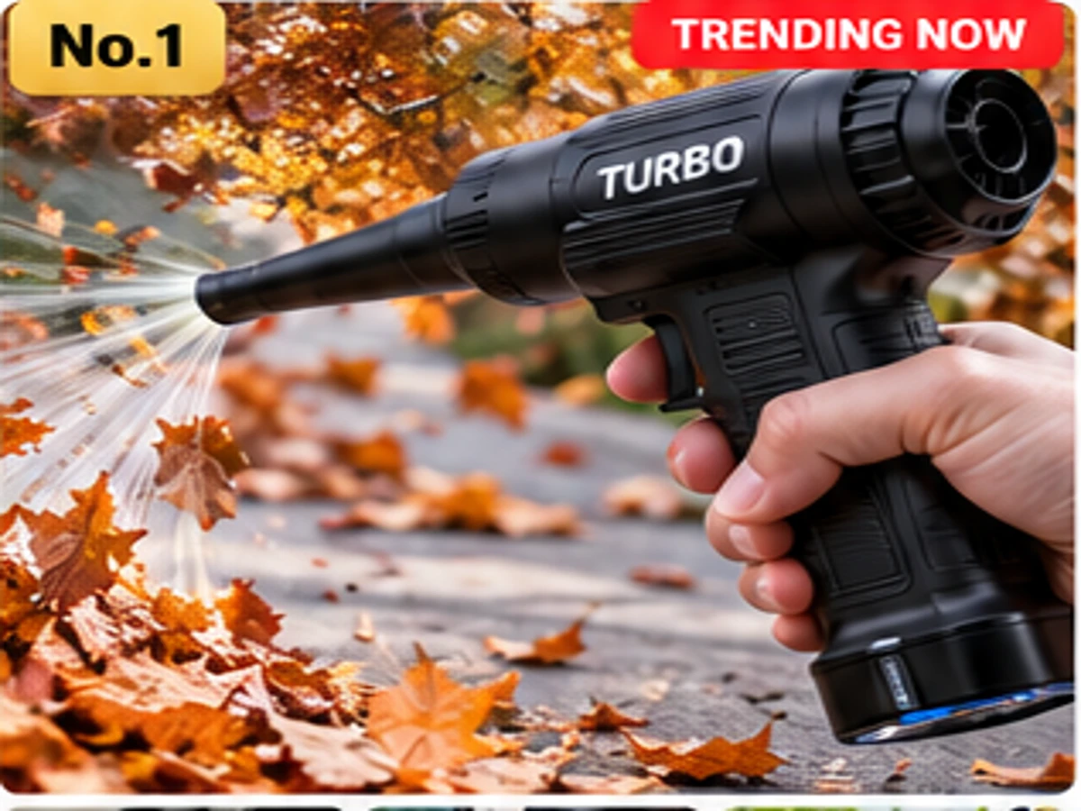 Turbo Jet Cordless Leaf Blower & Air Duster